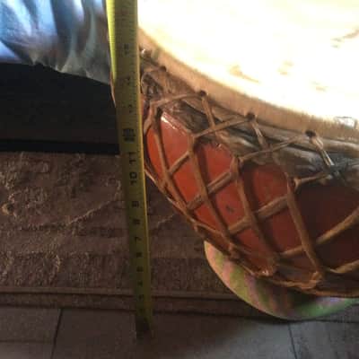 Big Badass Tribal War Drum! Tasha Kettle Drum African Turkish Indian image 3