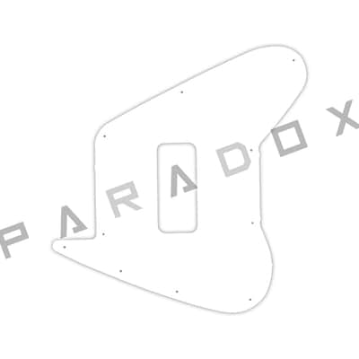 Custom Pickguard For 2021 - 2025 Made in America Gibson Non-Reverse Thunderbird Bass - White/Black/White .090"