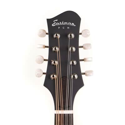 Eastman PCH-M104 Flat Top Mandolin - Natural w/ Bag image 6