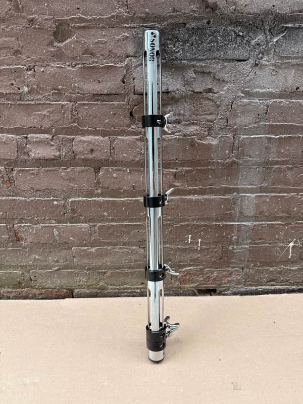 Sonor 27.5" Slotted Percussion Stand Center Support Tube with 5 Adjustable Track Clamps - Brand New image 1