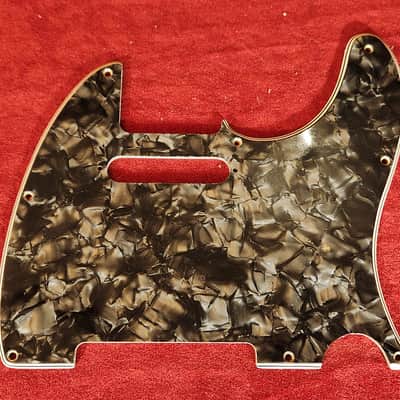 Fender Custom Shop Telecaster Pickguard Black Pearloid image 1