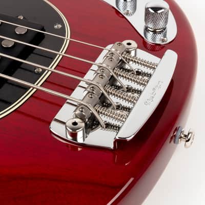 Ernie Ball Music Man 30th Anniversary StingRay 4 Bass 2006 Crimson Red image 4