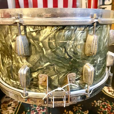 Slingerland 1940s, “Hollywood Ace” 7”x14” Radio King, Black Diamond Pearl - Awesome Solid 1-Ply ~Maple Shell~ image 9