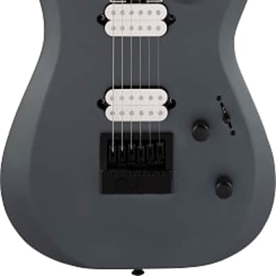 Jackson Pro Series Dinky DK Modern EverTune 6 Electric Guitar, Ebony Fingerboard, Satin Graphite image 2