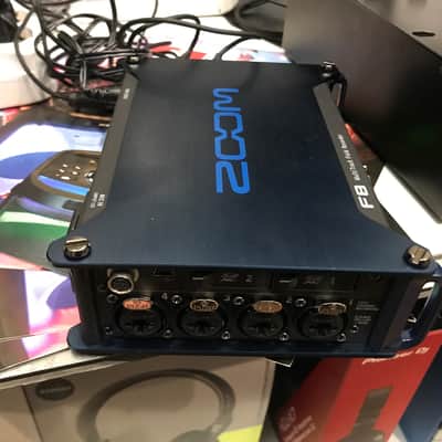 Zoom F8n Multitrack Field Recorder 2018 - 2020 - Black / Blue image 1