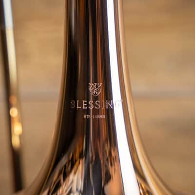Blessing BTB-14880R Trombone w/Case and Mouthpiece image 9
