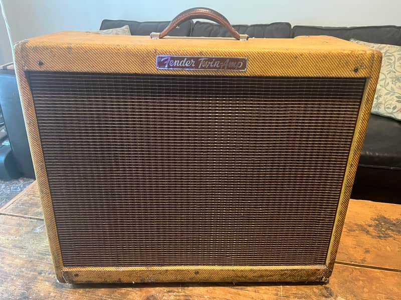 Fender Custom Shop '57 Twin Tweed Low Power 5E8-A Circuit 2x12 Tube Amp Relic image 1