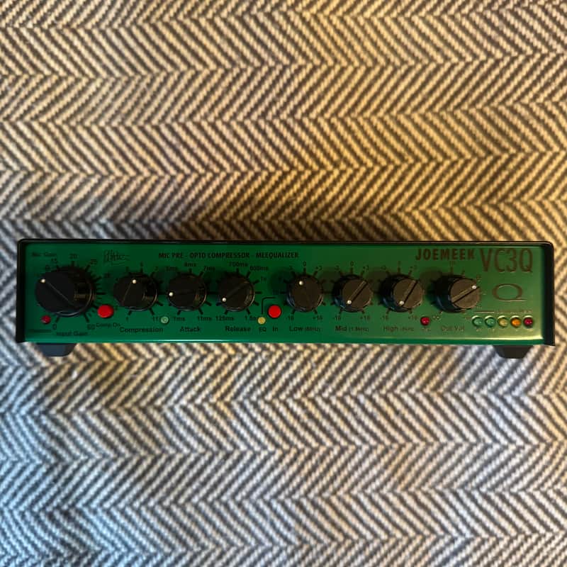 Joemeek VC3Q Pro Channel Mic Pre / Compressor / EQ 1990s - Green image 1