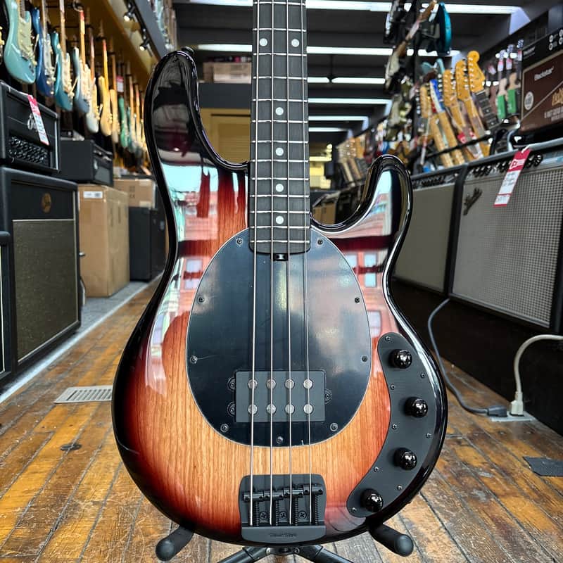 Ernie Ball Music Man StingRay Special Bass Guitar Faded Vintage Sunburst w/Mono Case image 1
