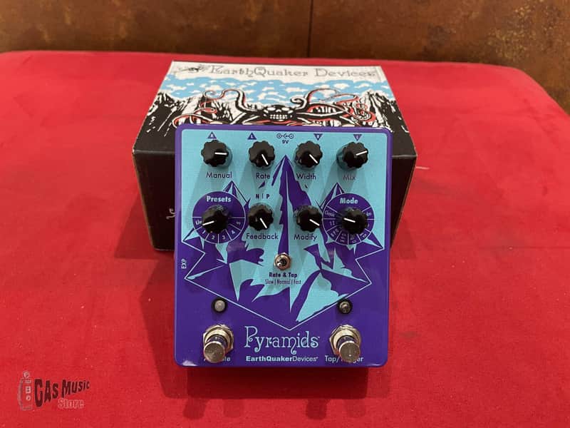 EarthQuaker Devices Pyramids V1 Stereo Flanging Device image 1