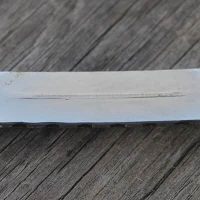 Vintage 1975 Gibson Tailpiece Chrome 1974 1976 Les Paul ES SG 1970's Stop Tail image 6
