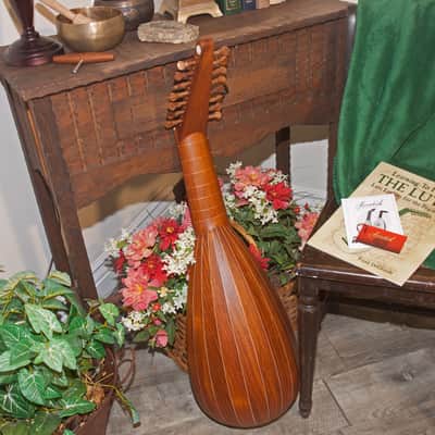 Roosebeck LTT8R 8-Course Travel Lute w/Padded Gig Bag image 3