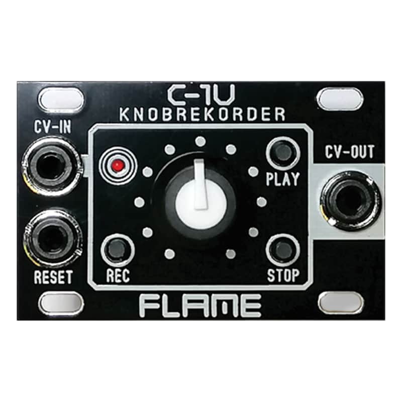 Flame C-1U Eurorack CV Recorder 1U Module image 1
