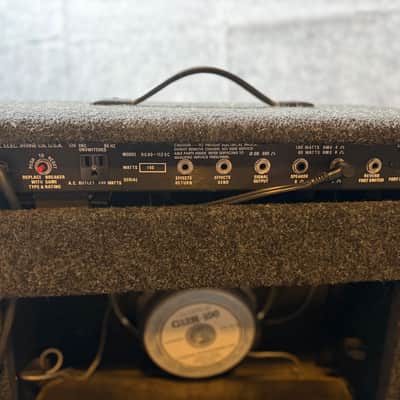 Randall RG80-112SC 2-Channel 80-Watt 1x12" Solid State Guitar Combo 1980s - Black image 6