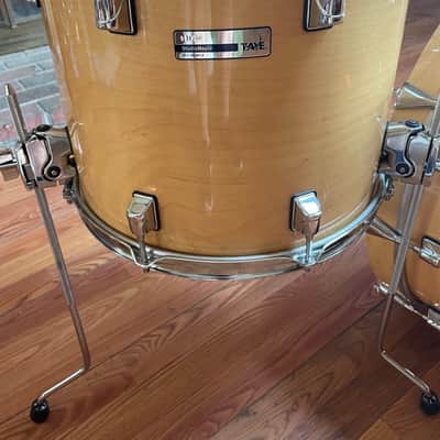 Taye  Studio Maple Drum Set - 22,12,14 Natural Lacquer image 6