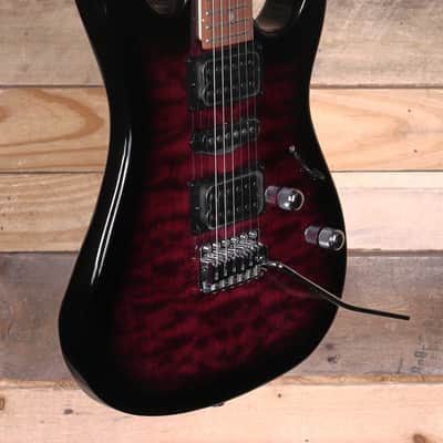 Ibanez GRX70QA Electric Guitar Transparent Violet Sunburst image 2