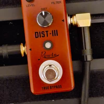 Rowin : DIST-III Distortion mini pedal with 2 distortion modes - a RAT clone, 2020s image 2