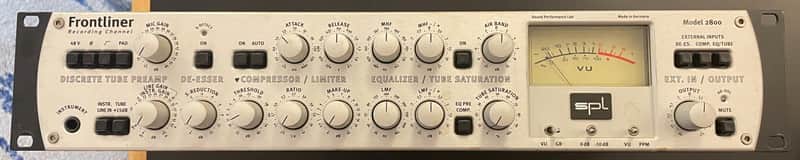 SPL 2800 Frontliner Channel Strip with Lundahl Transformer image 1