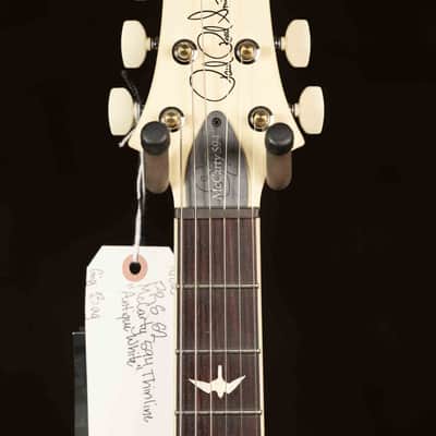 PRS S2 McCarty 594 Thinline Standard Electric Guitar - Antique White image 3
