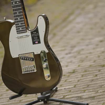 Fender American Ultra II Telecaster® - Texas Tea image 3