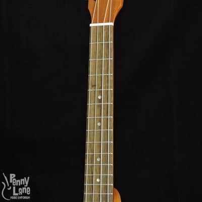 Ohana BK-20CE Solid Mahogany Top Acoustic Electric Baritone Ukulele image 5