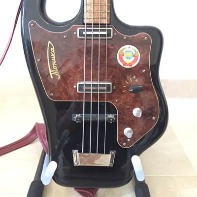 Tonika Vintage Soviet Bass Guitar image 2