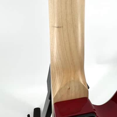 Jackson JS34Q Dinky DKA-M 2023 - Transparent Red Quilt Maple Top image 13