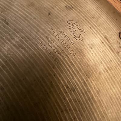 Zildjian 18” Sizzle Ride from 50s era + FREE 18” Medium Ride from 60s era image 2