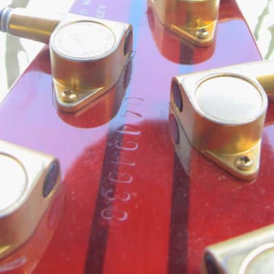 Peavey TL-6 Neck Thru  Red image 3