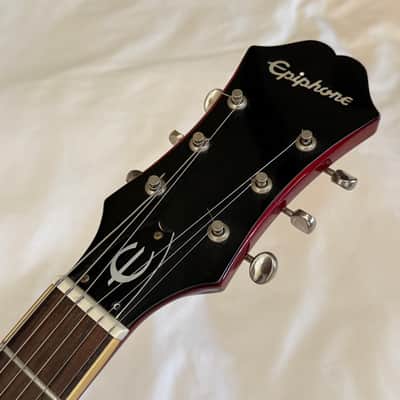 Immagine 2014 Epiphone Casino with Bigsby Vibrato - Cherry - Free Pro Setup - 17