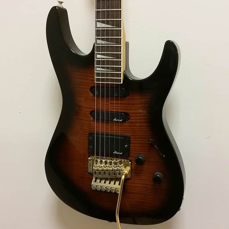 Aria Pro II Excel series CST3 90's super strat flame top HSS Floyd
