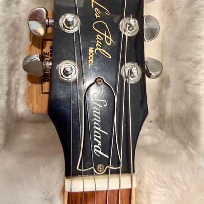 Gibson Les Paul Standard left handed 2012 - Amber Flametop image 5