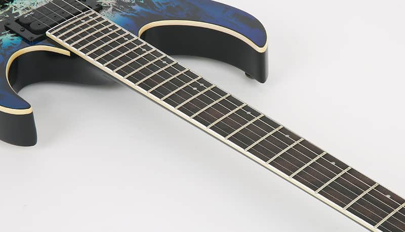 Spear Gladius HT Holo Blue Hologram ElectricGuitar Unique Design