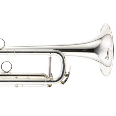 Schagerl JM1-S James Morrison Professional Bb Trumpet in Silver Plate SN 10711 image 4