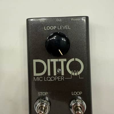 TC Helicon Ditto Mic Looper Loop Vocal Effect Pedal + Box & Power Supply image 4