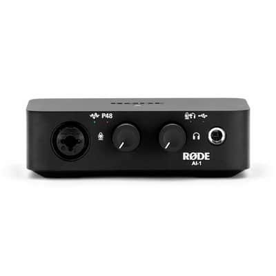 Rode Ai-1 1x2 USB Audio Interface (black) image 1