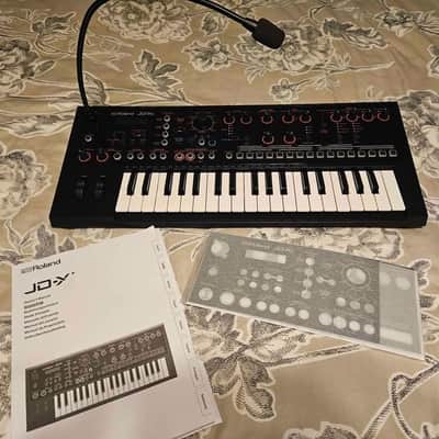 Roland JD-Xi 37-Key Hybrid Analog/Digital Crossover Synthesizer with Vocoder and Gooseneck Microphone image 1