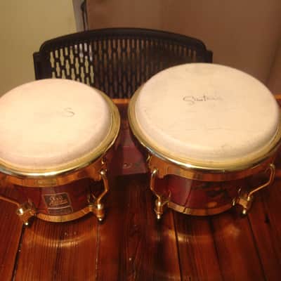 Latin Percussion LPM200-AW Santana Signature Mini Tunable Bongos
