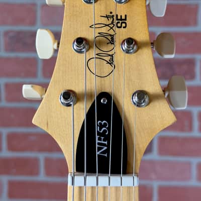PRS SE NF 53 Electric Guitar - White Pearl image 5
