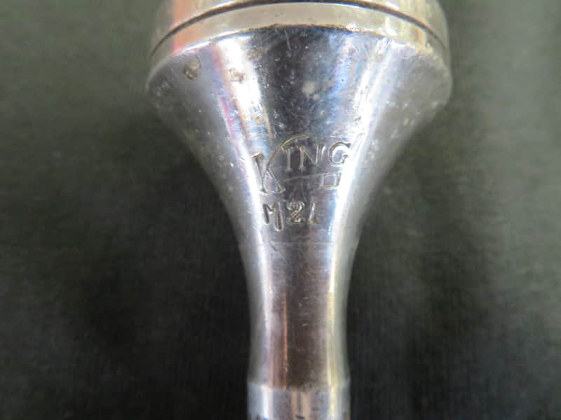 King M21 Small Shank Trombone Mouthpiece | Reverb