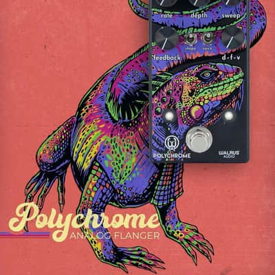 NEW Walrus Audio Polychrome Analog Flanger - Black, In Stock and Ships Fast!! image 1