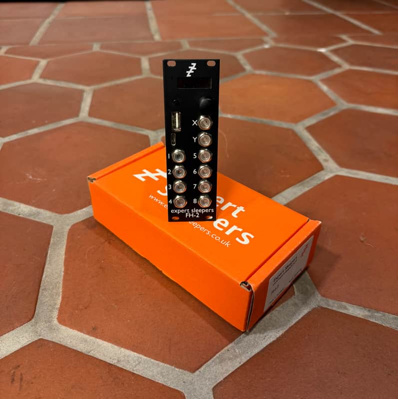 Expert Sleepers FH-2 Factotum MIDI / CV Converter Eurorack Synth Module 2018 - Present - Black image 1