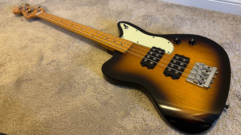 Fender Pawn Shop Series Reverse Jaguar Bass 2013 - 2-Color Sunburst image 1