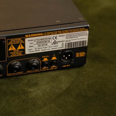 Markbass Little Marcus 800 Bass Amplifier Head Pre-Owned image 7