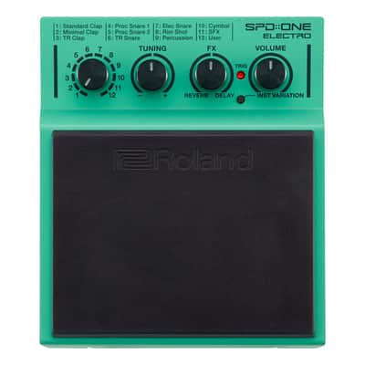 Roland SPD-1E SPD:ONE Electro Percussion Pad - With Mounting Clamp image 1