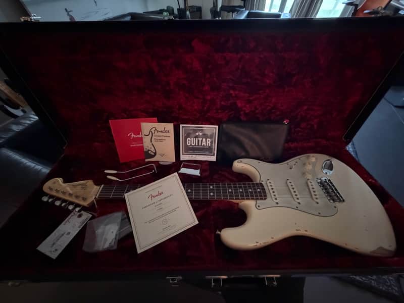 Fender American Original '60s Stratocaster with Rosewood Fretboard 2018 - 2022 - Olympic White