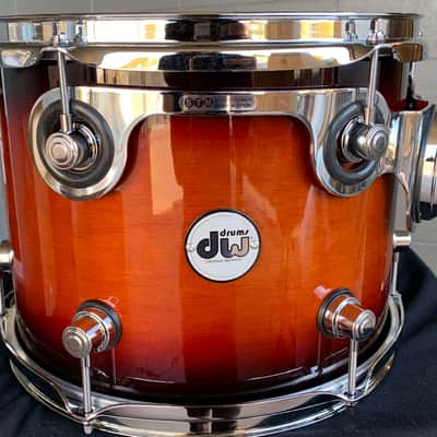 DW Design Series 9x12" Rack Tom in Tobacco Burst image 3