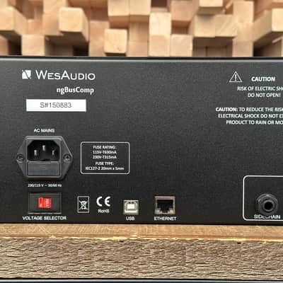 WesAudio ngBusComp Stereo Bus Compressor with Digital Recall. MINT! Wes Audio Ng Bus Comp image 13
