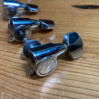 Fenix Young Chang Strat Stratocaster Guitar Original Tuners Machine Heads Korea image 2