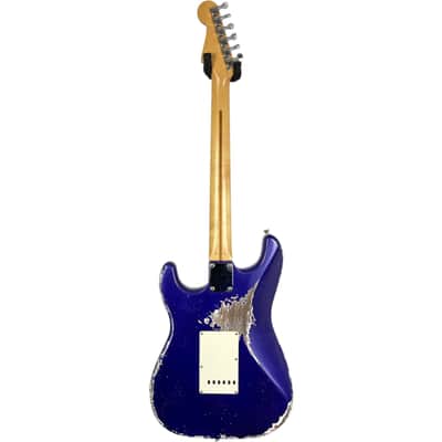 Fender MJT 50s Reissue Stratocaster - Purple Metallic - Heavy Relic image 4